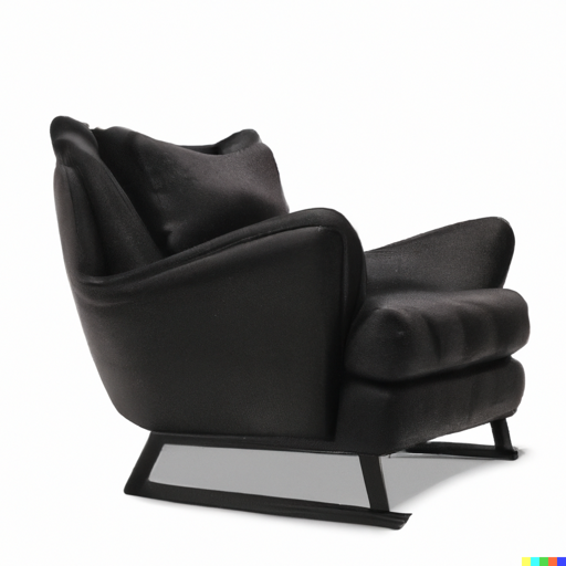 Black Leather Armchair