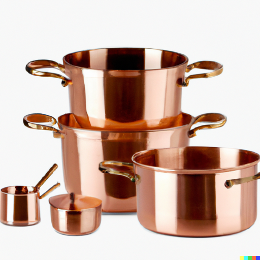 Classic Copper Pot Set