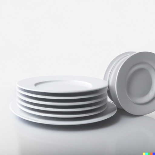 White Plate Set